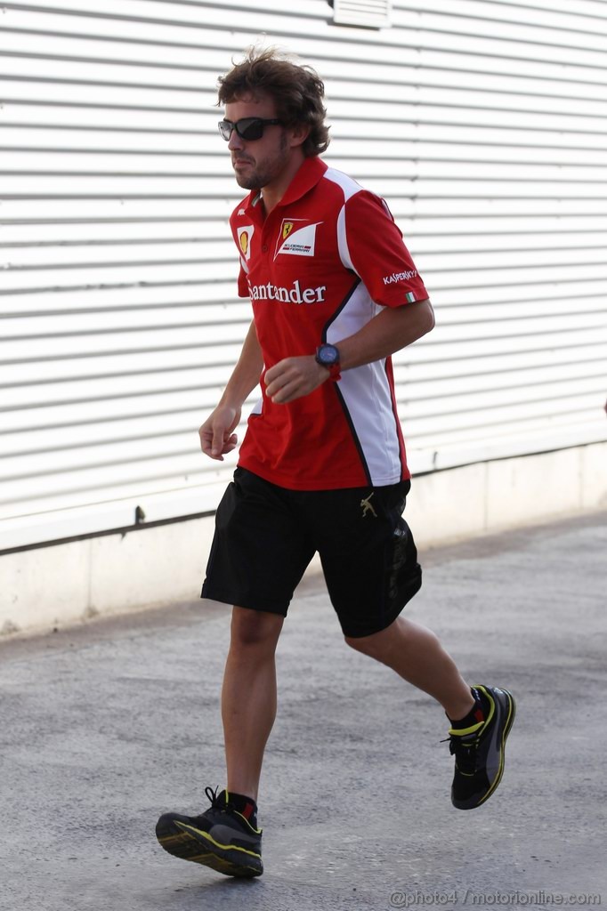 GP EUROPA, 23.06.2012- Fernando Alonso (ESP) Ferrari F2012 