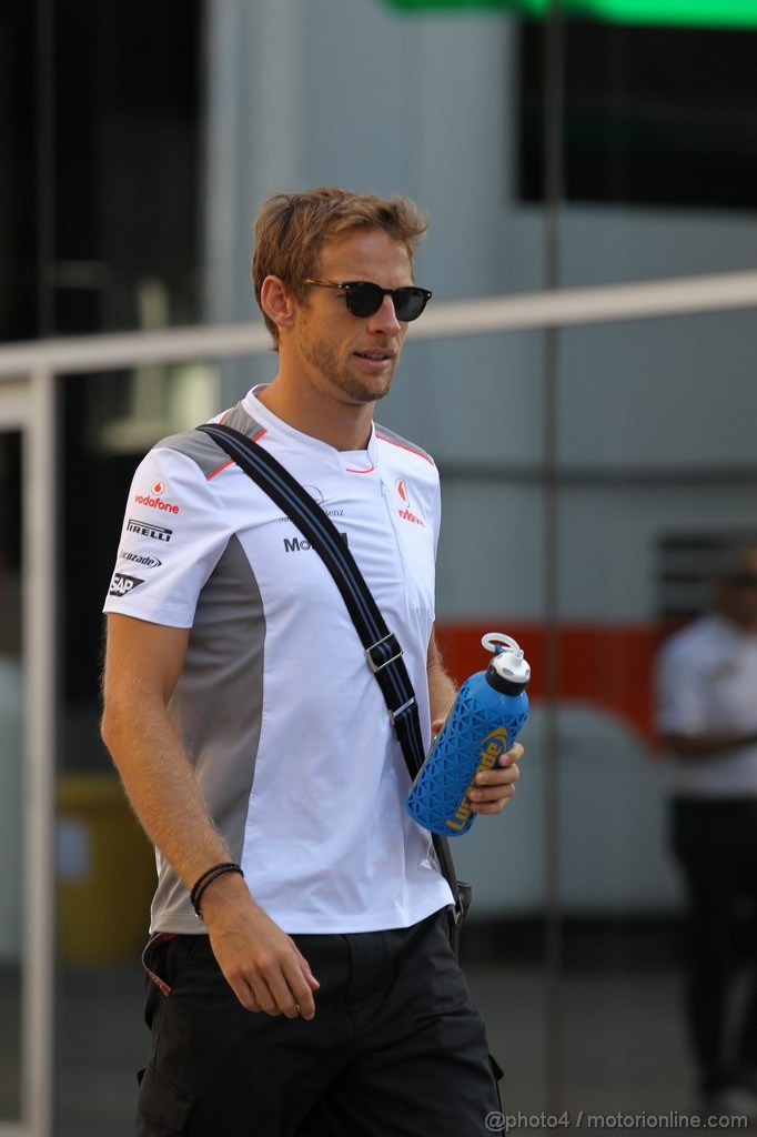 GP EUROPA, 23.06.2012- Jenson Button (GBR) McLaren Mercedes MP4-27 