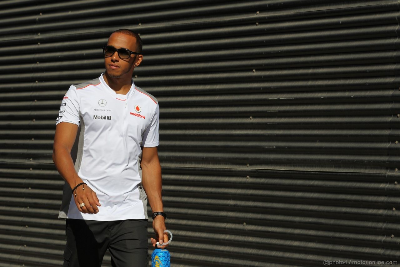 GP EUROPA, 23.06.2012- Lewis Hamilton (GBR) McLaren Mercedes MP4-27 