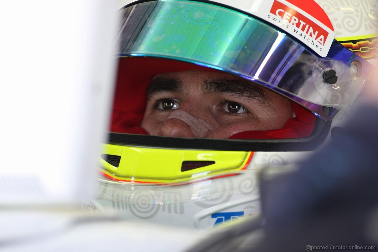 GP EUROPA, 23.06.2012- Prove Libere 3, Sergio Pérez (MEX) Sauber F1 Team C31 