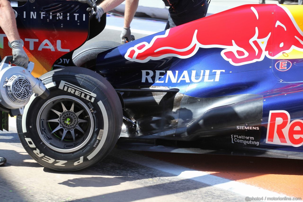 GP EUROPA, 23.06.2012- Prove Libere 3, Mark Webber (AUS) Red Bull Racing RB8 