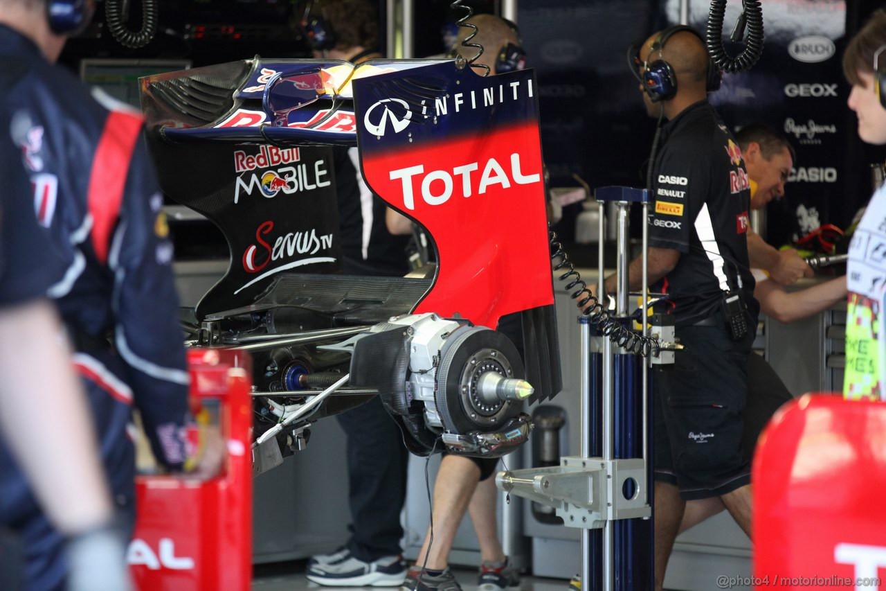 GP EUROPA, 23.06.2012- Prove Libere 3, Red Bull Racing RB8 