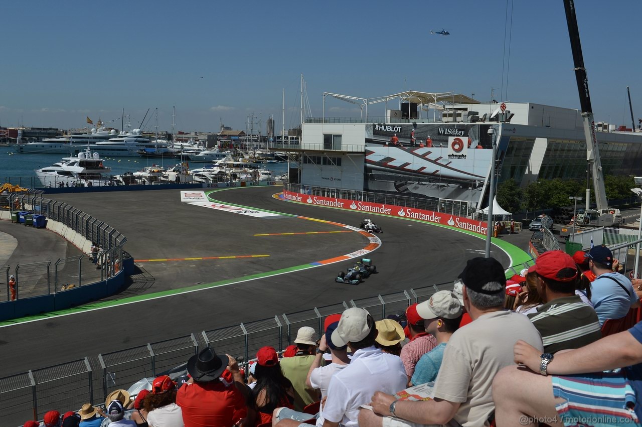 GP EUROPA, 23.06.2012- Prove Libere 3, Nico Rosberg (GER) Mercedes AMG F1 W03 