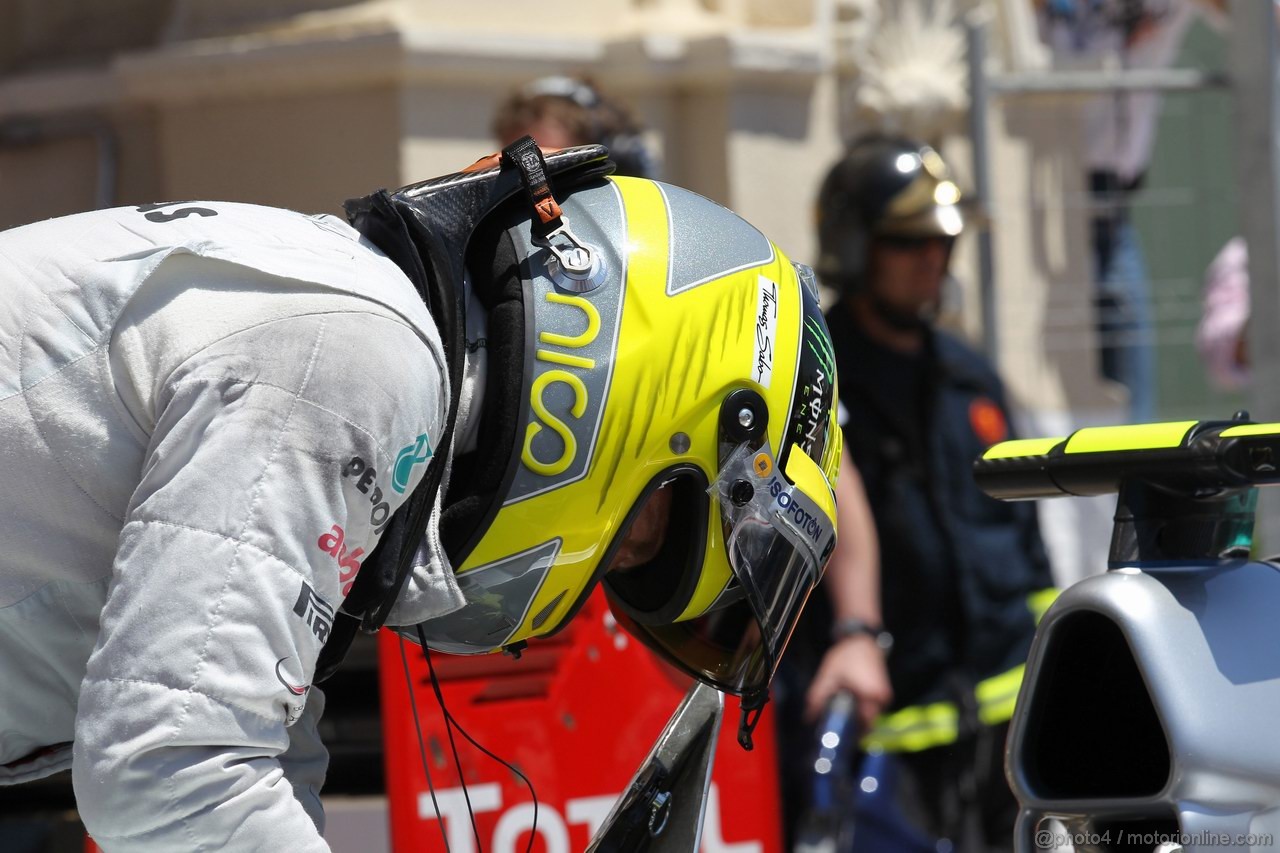 GP EUROPA, 23.06.2012- Qualifiche, Nico Rosberg (GER) Mercedes AMG F1 W03 