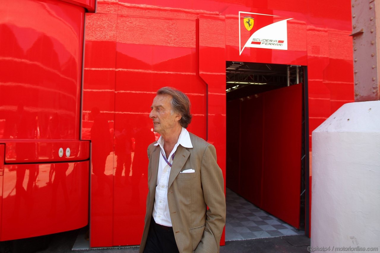 GP EUROPA, 23.06.2012- Qualifiche, Luca Cordero di Montezemolo (ITA), President Ferrari