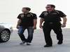 GP EUROPA, 23.06.2012- Jerome D'Ambrosio (BEL), Test driver, Lotus F1 Team E20 e Eric Boullier (FRA), Team Manager, Lotus F1 Team 