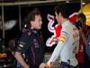 GP EUROPA, 23.06.2012- Free Practice 3, Christian Horner (GBR), Red Bull Racing, Sporting Director e Mark Webber (AUS) Red Bull Racing RB8
