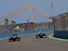 GP EUROPA, 23.06.2012- Qualifiche, Romain Grosjean (FRA) Lotus F1 Team E20 e Bruno Senna (BRA) Williams F1 Team FW34 