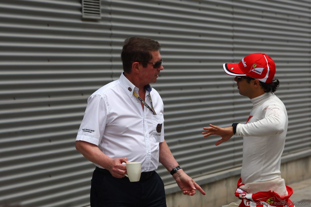 GP EUROPA, 22.06.2012- Prove Libere 2, Felipe Massa (BRA) Ferrari F2012 