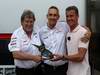 GP EUROPA, 22.06.2012- Norbert Haug (GER), Mercedes Motorsport chief, Martin Whitmarsh (GBR), Chief Executive Officer Mclaren e David Coulthard (GBR) 