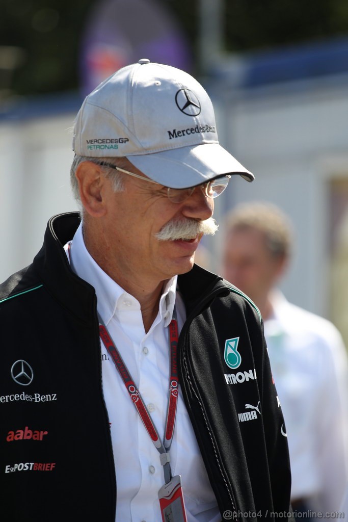 GP GERMANIA, 22.07.2012 - Dr. Dieter Zetsche (GER) Daimler AG CEO