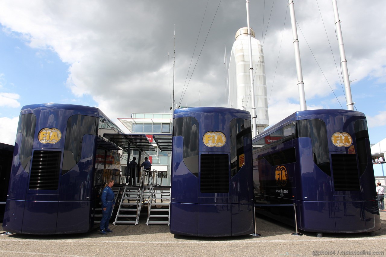 GP GERMANIA, 22.07.2012 - FIA hospitality