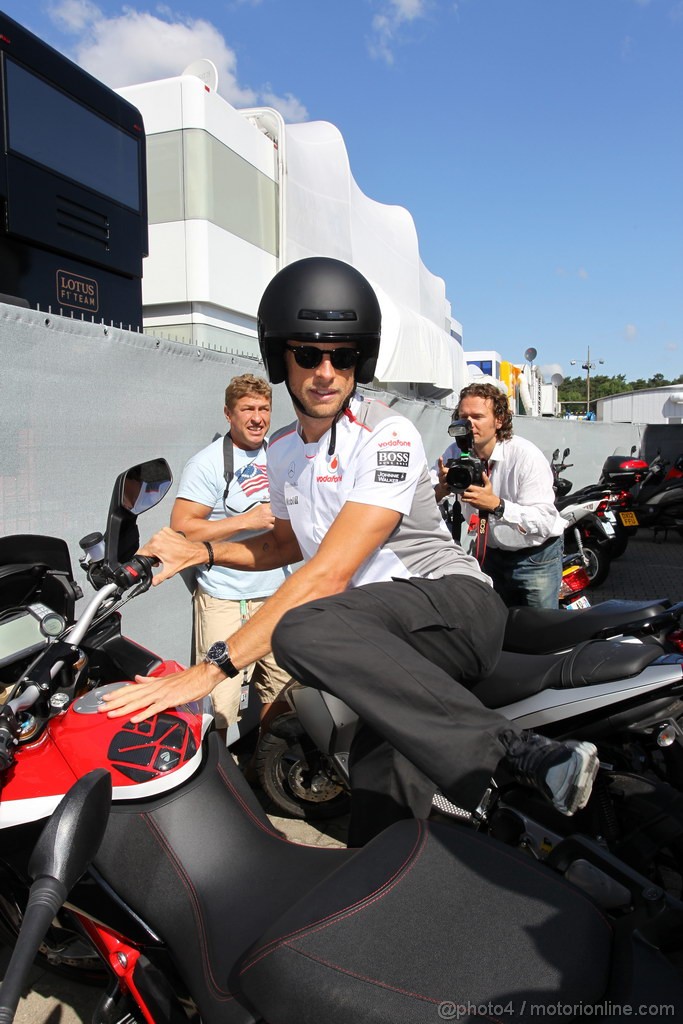GP GERMANIA, 22.07.2012 - Jenson Button (GBR) McLaren Mercedes MP4-27