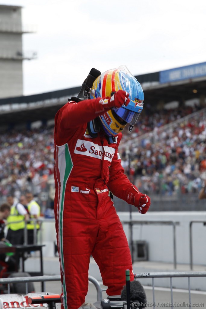 GP GERMANIA, 22.07.2012 - Gara, winner Fernando Alonso (ESP) Ferrari F2012