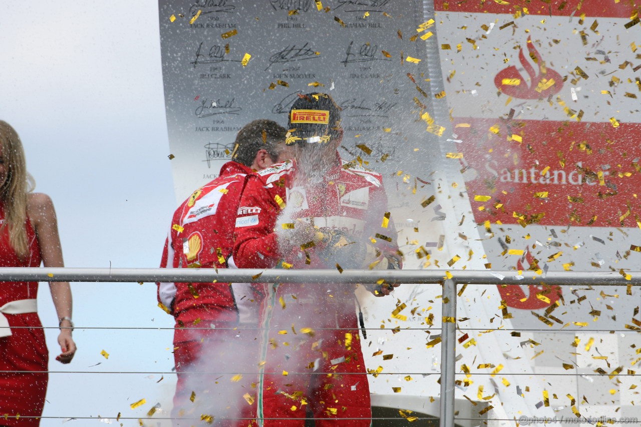 GP GERMANIA, 22.07.2012 - Gara,  podium winner Fernando Alonso (ESP) Ferrari F2012