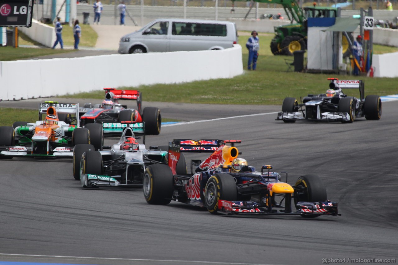 GP GERMANIA, 22.07.2012 - Gara, Sebastian Vettel (GER) Red Bull Racing RB8