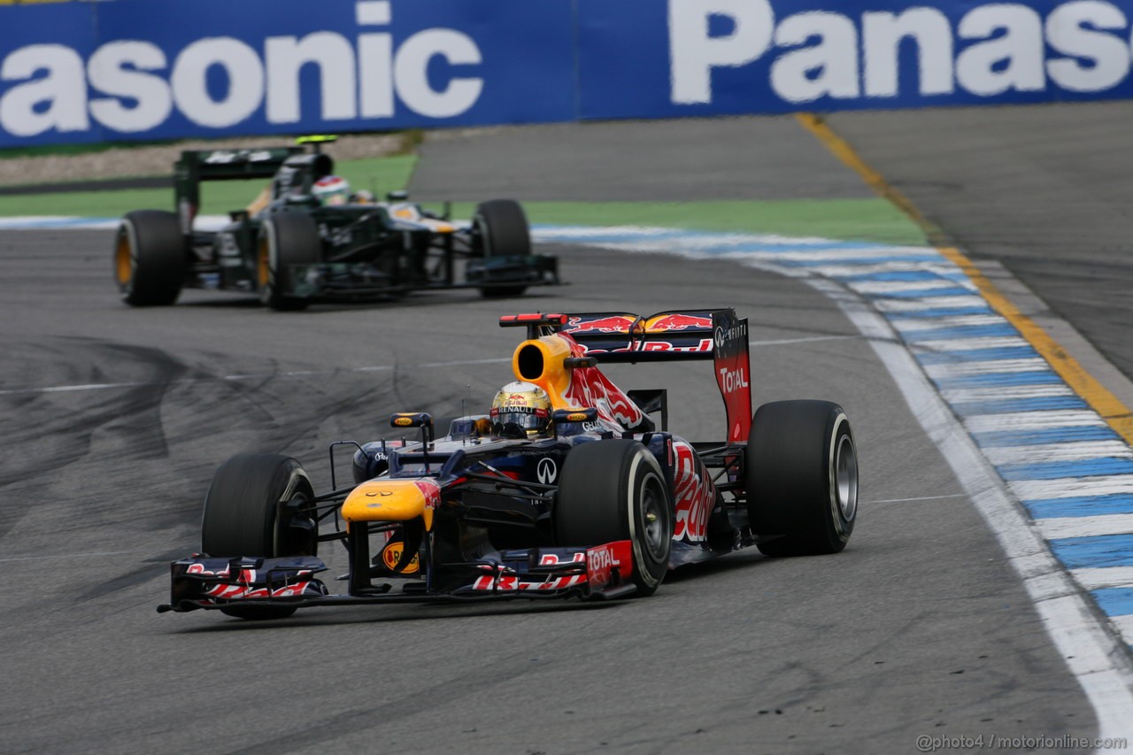 GP GERMANIA, 22.07.2012 - Gara, Sebastian Vettel (GER) Red Bull Racing RB8