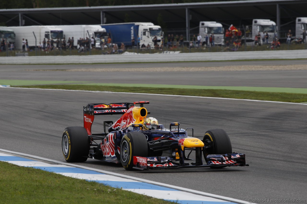 GP GERMANIA, 22.07.2012 - Gara, Sebastian Vettel (GER) Red Bull Racing RB8