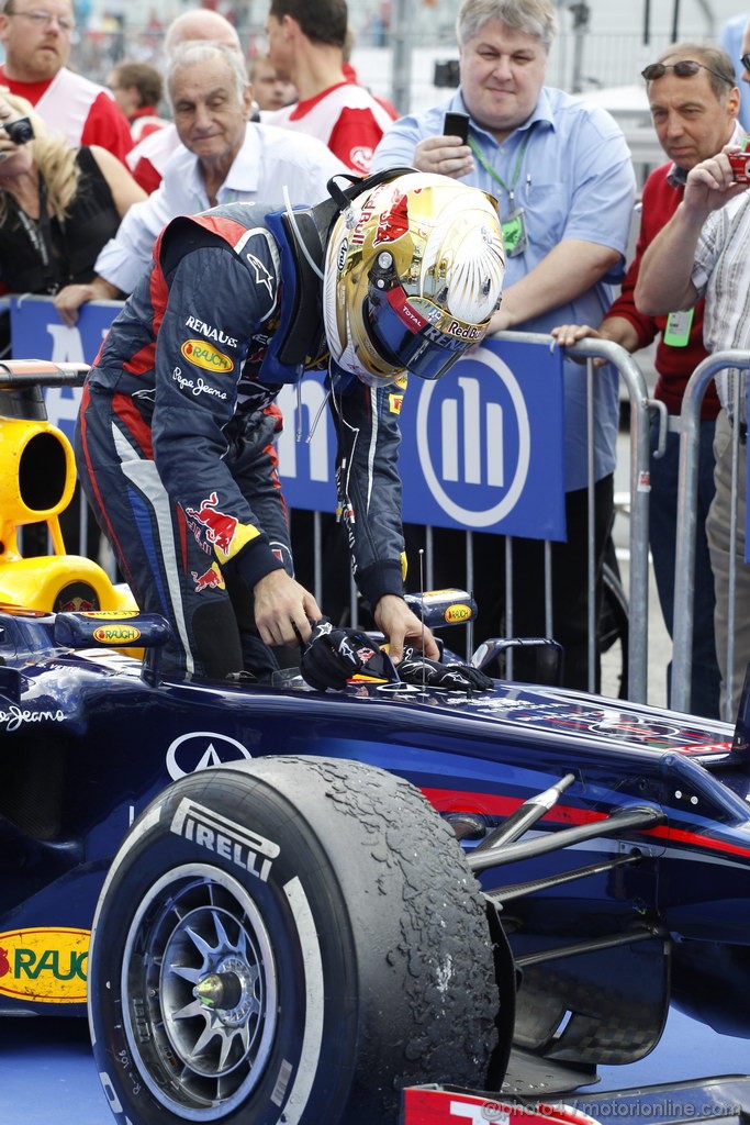 GP GERMANIA, 22.07.2012 - Gara, Sebastian Vettel (GER) Red Bull Racing RB8