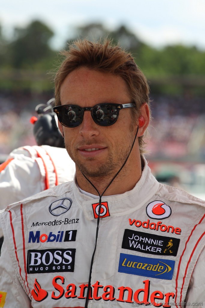 GP GERMANIA, 22.07.2012 - Gara, Jenson Button (GBR) McLaren Mercedes MP4-27