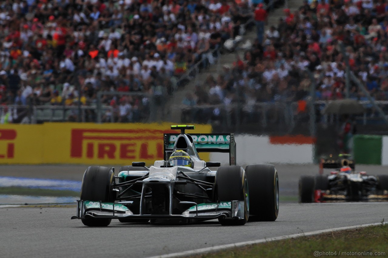 GP GERMANIA, 22.07.2012 - Gara, Nico Rosberg (GER) Mercedes AMG F1 W03