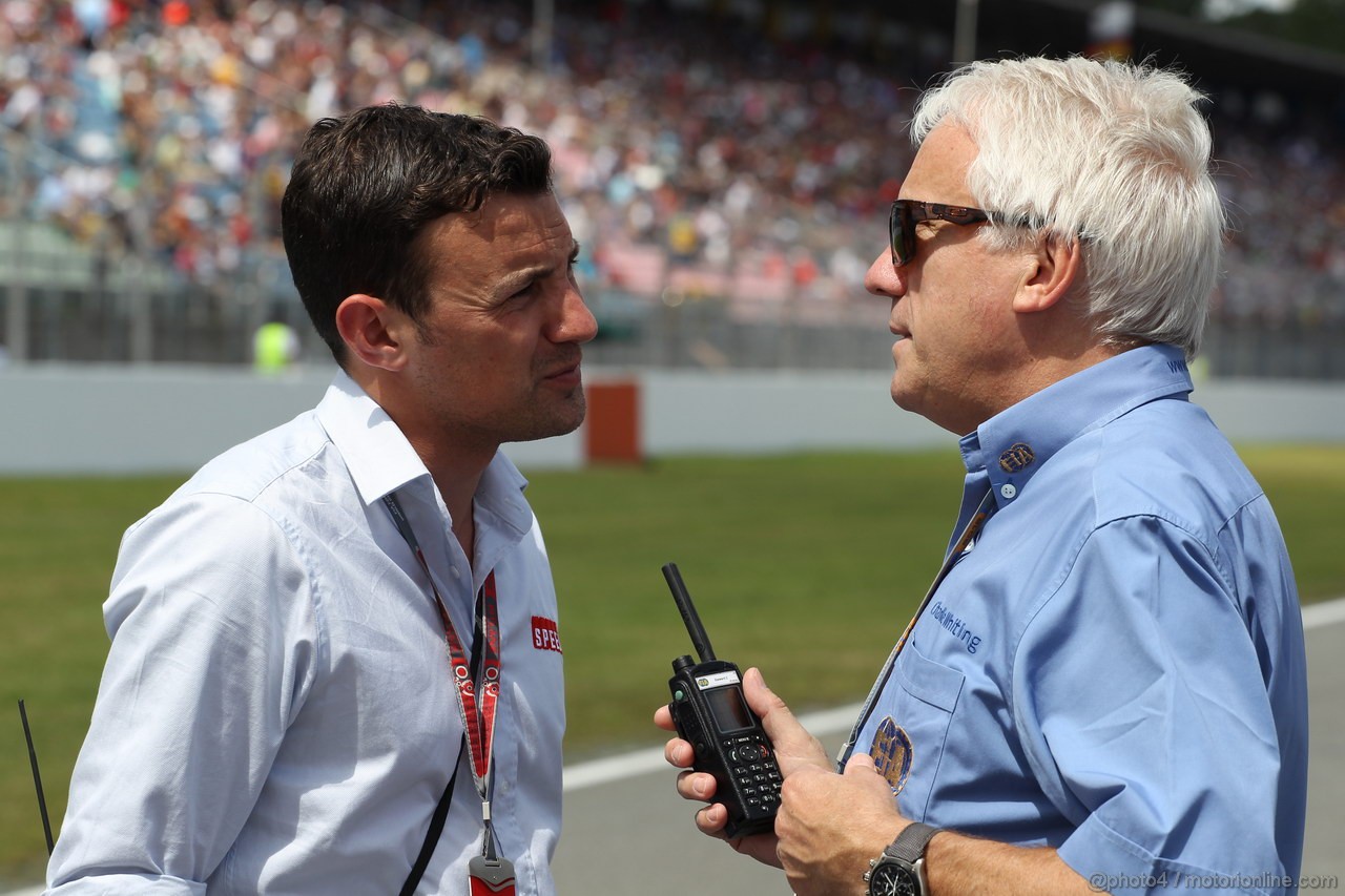 GP GERMANIA, 22.07.2012 - Gara,  Charlie Whiting (GBR) FIA Delegate on the grid