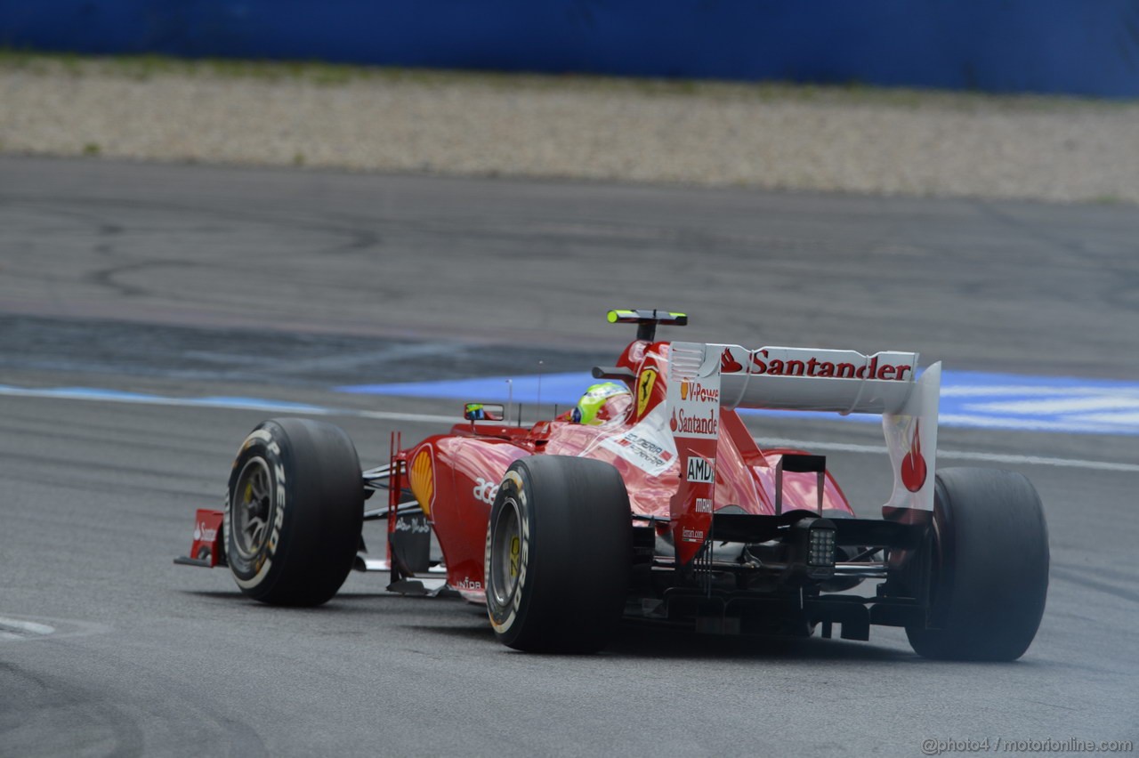 GP GERMANIA, 22.07.2012 - Gara, Felipe Massa (BRA) Ferrari F2012