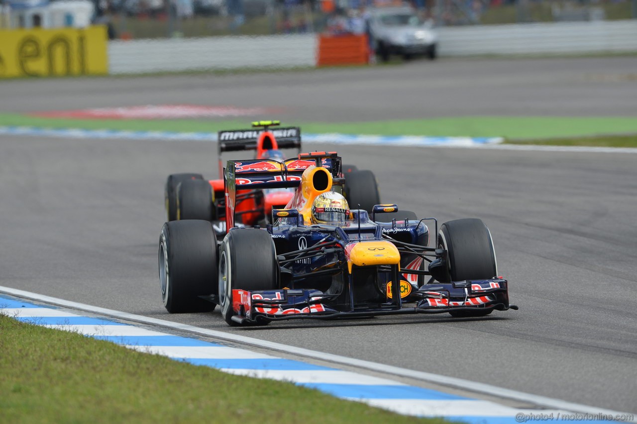 GP GERMANIA, 22.07.2012 - Gara, Sebastian Vettel (GER) Red Bull Racing RB8