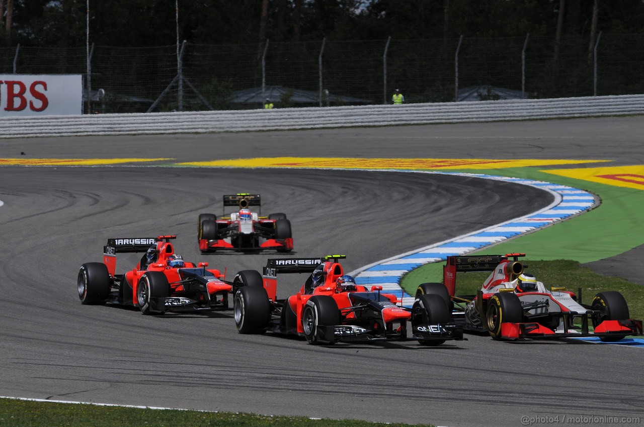 GP GERMANIA, 22.07.2012 - Gara, Timo Glock (GER) Marussia F1 Team MR01