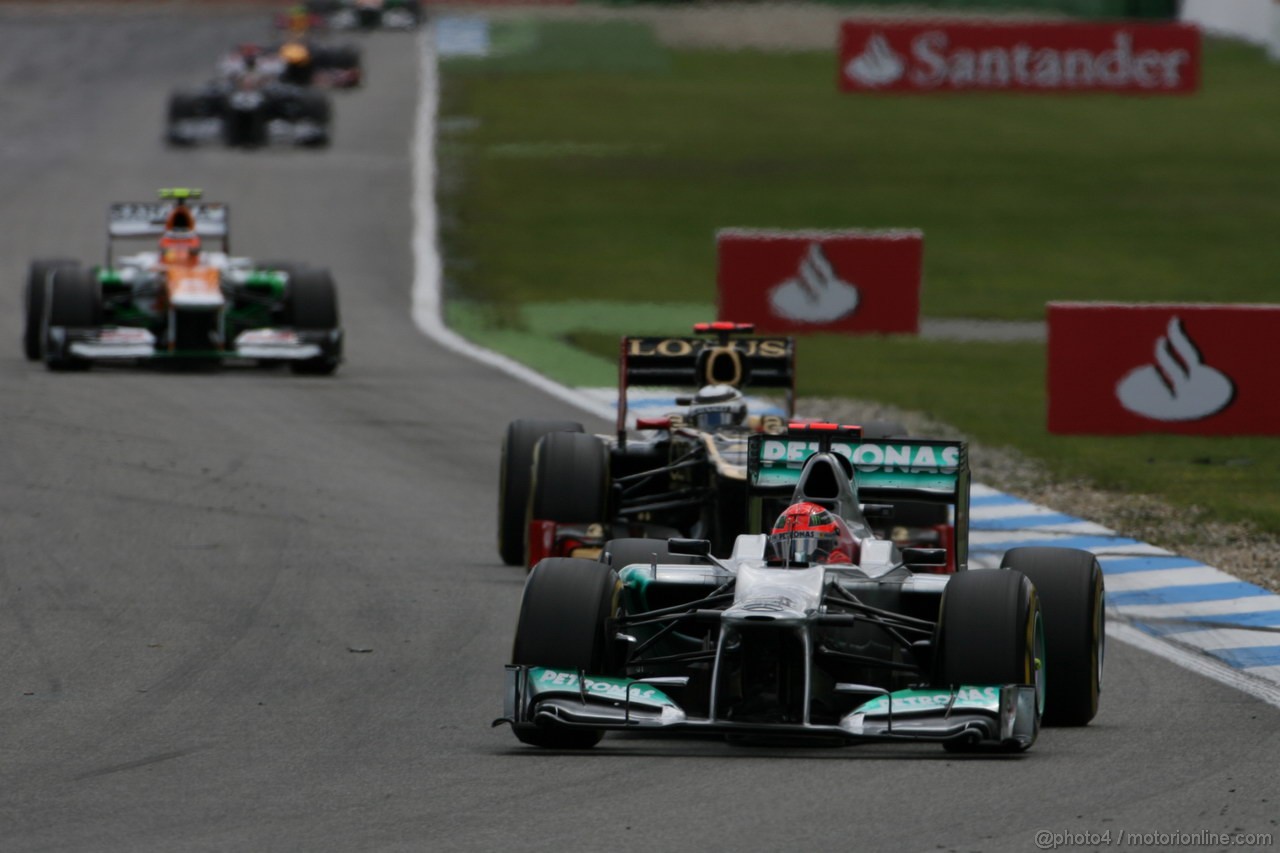 GP GERMANIA, 22.07.2012 - Gara, Michael Schumacher (GER) Mercedes AMG F1 W03