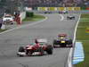 GP GERMANIA, 22.07.2012 - Gara, Fernando Alonso (ESP) Ferrari F2012 lead Sebastian Vettel (GER) Red Bull Racing RB8