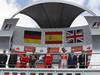 GP GERMANIA, 22.07.2012 - Gara, Podium, winner Fernando Alonso (ESP) Ferrari F2012, 2nd Sebastian Vettel (GER) Red Bull Racing RB8, 3rd Jenson Button (GBR) McLaren Mercedes MP4-27