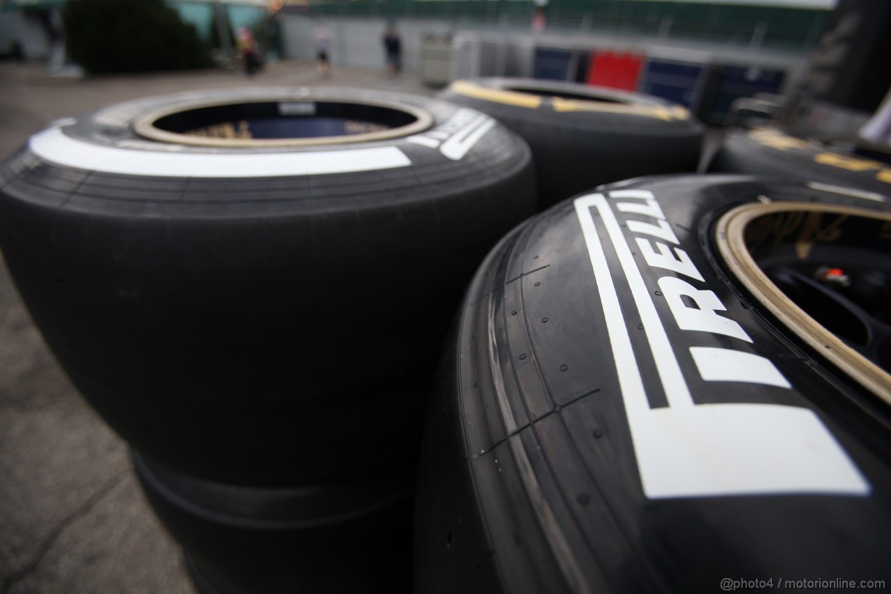 GP GERMANIA, 19.07.2012 - Pirelli Tyres