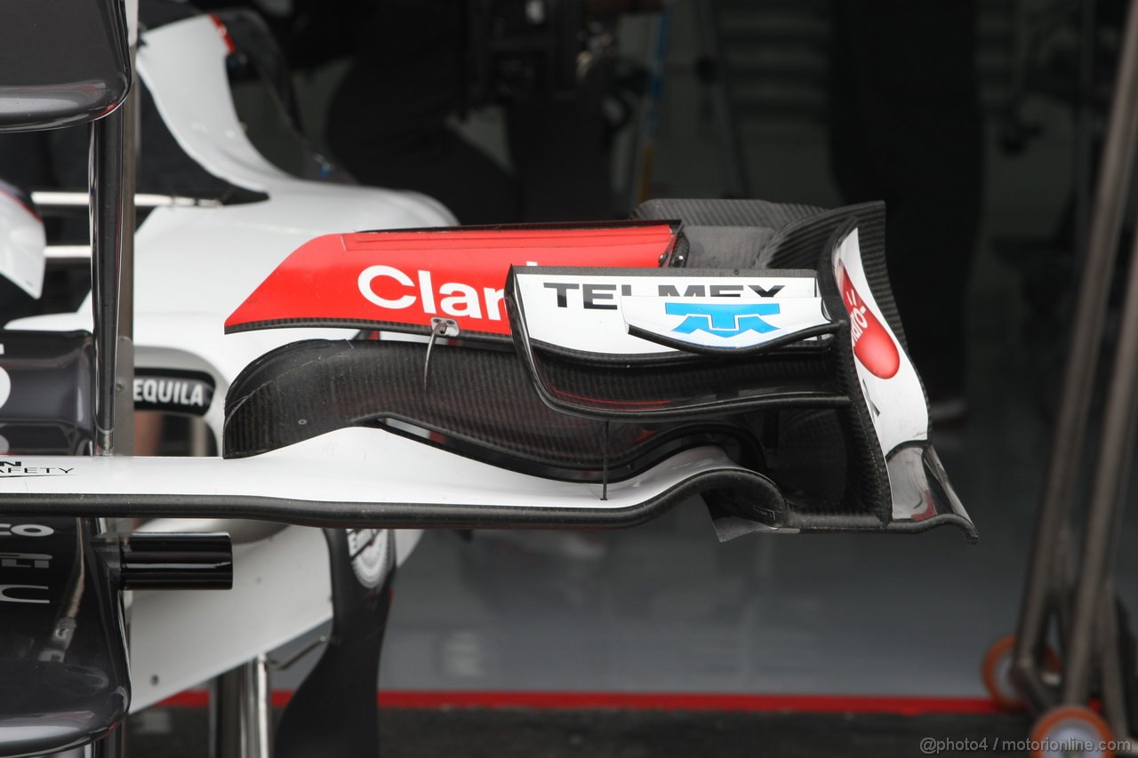 GP GERMANIA, 19.07.2012 -  Sauber F1 Team C31 front wings