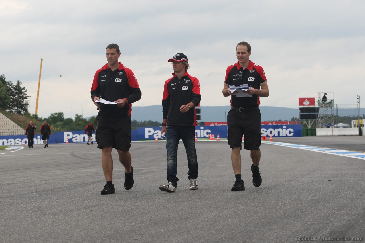 GP GERMANIA, 19.07.2012 - Charles Pic (FRA) Marussia F1 Team MR01