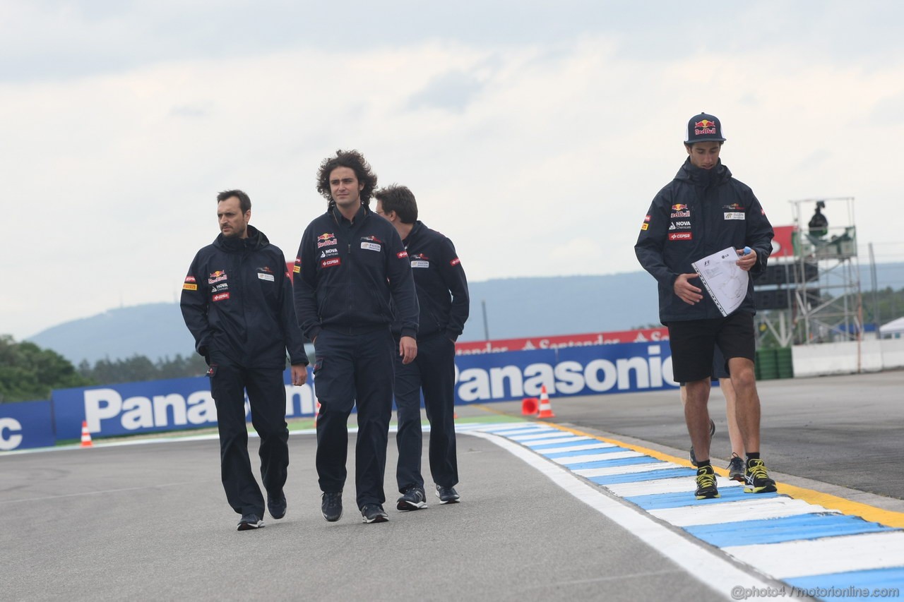 GP GERMANIA, 19.07.2012 - Daniel Ricciardo (AUS) Scuderia Toro Rosso STR7