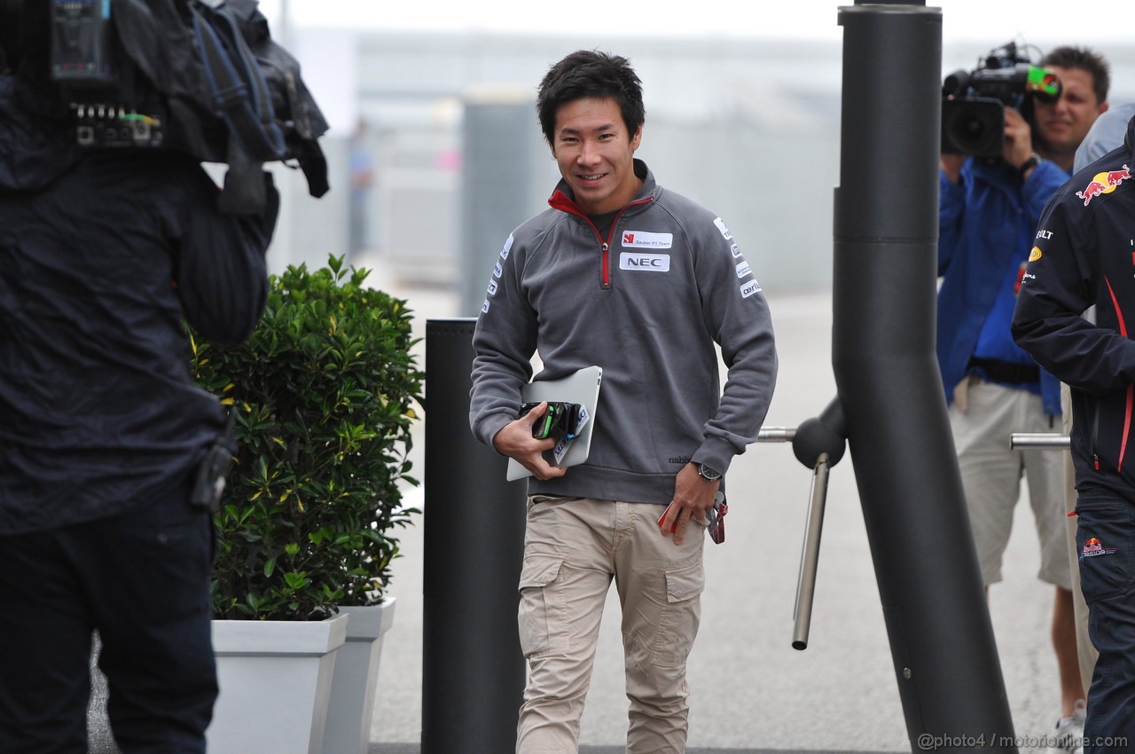 GP GERMANIA, 19.07.2012 - Kamui Kobayashi (JAP) Sauber F1 Team C31