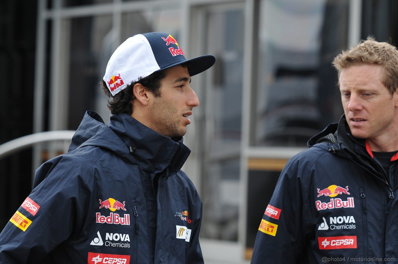 GP GERMANIA, 19.07.2012 - Daniel Ricciardo (AUS) Scuderia Toro Rosso STR7