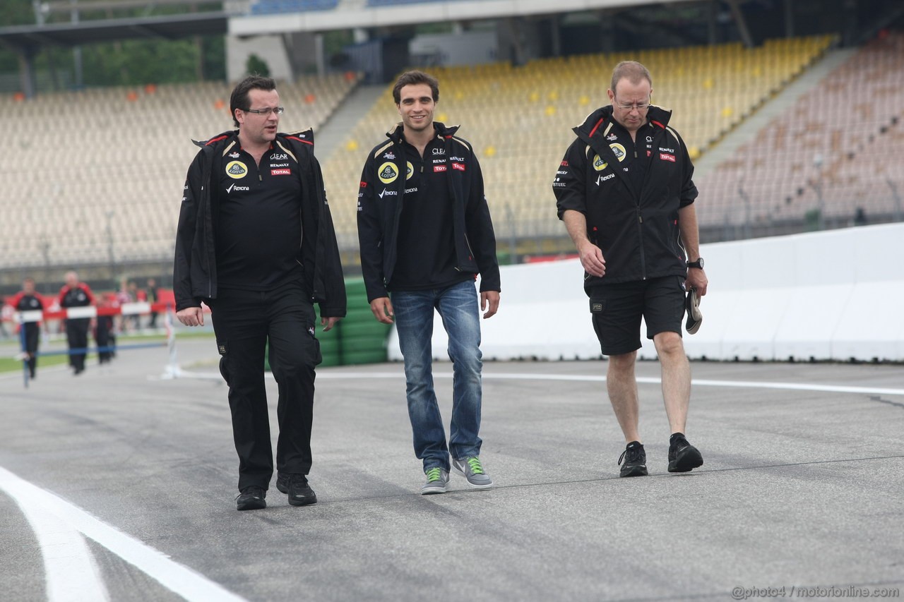 GP GERMANIA, 19.07.2012 - Jerome D'ambrosio (BEL) Lotus Gp
