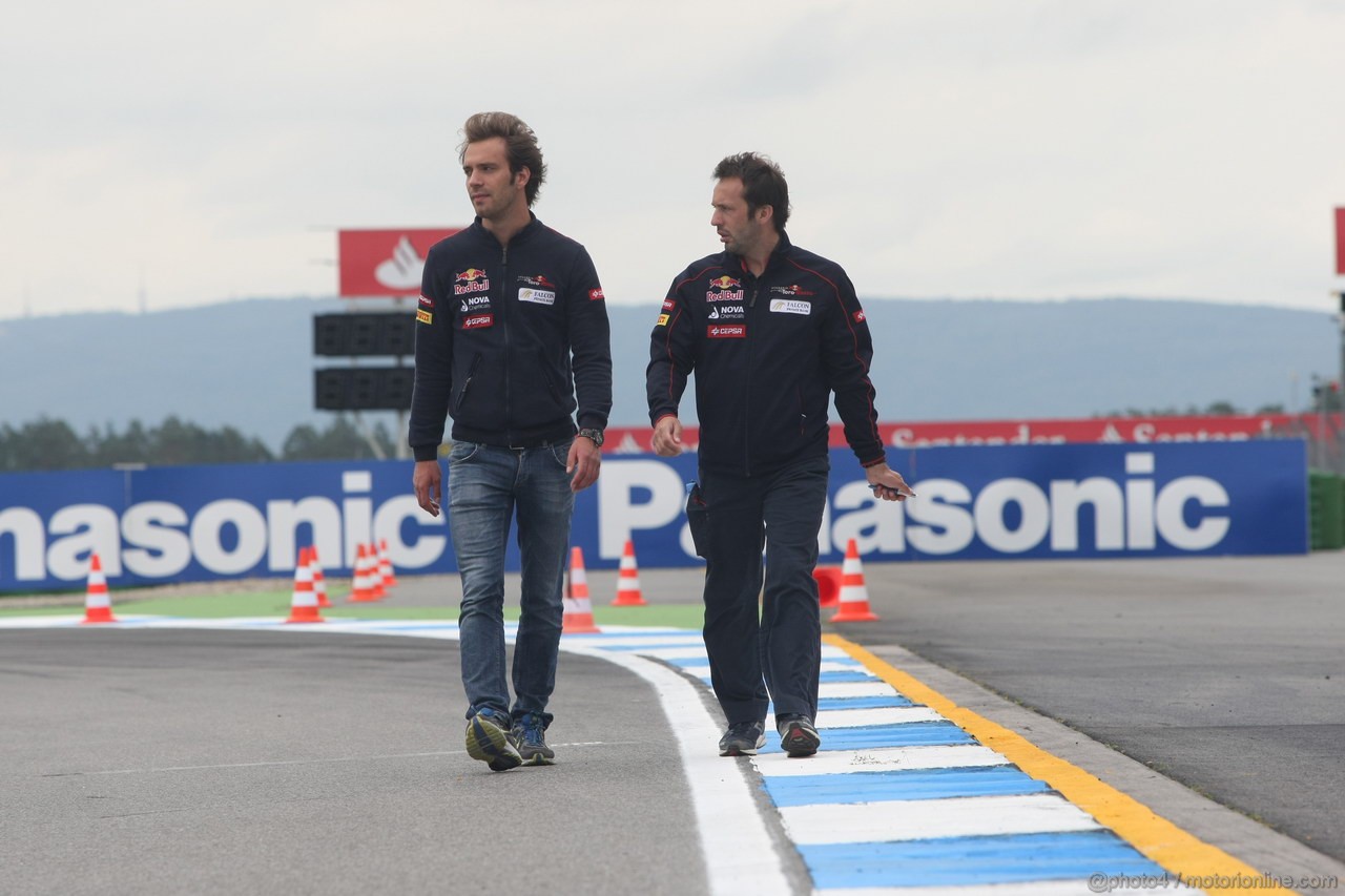 GP GERMANIA, 19.07.2012 - Jean-Eric Vergne (FRA) Scuderia Toro Rosso STR7