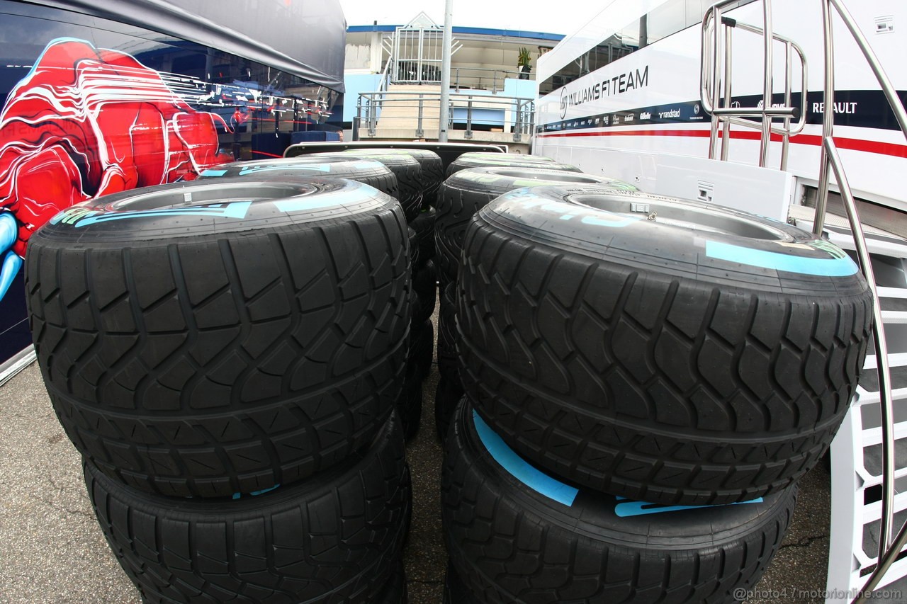 GP GERMANIA, 19.07.2012 - Pirelli Tyres