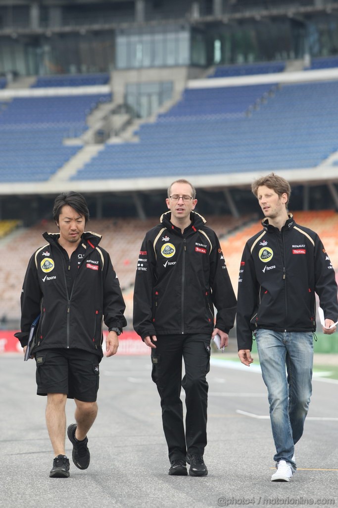 GP GERMANIA, 19.07.2012 - Romain Grosjean (FRA) Lotus F1 Team E2