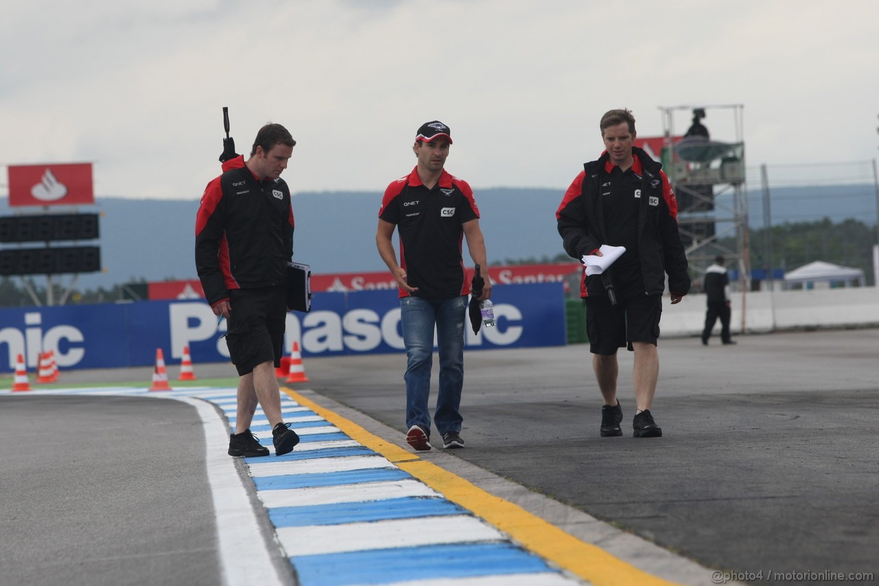 GP GERMANIA, 19.07.2012 - Timo Glock (GER) Marussia F1 Team MR01
