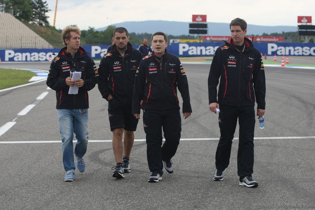GP GERMANIA, 19.07.2012 - Sebastian Vettel (GER) Red Bull Racing RB8