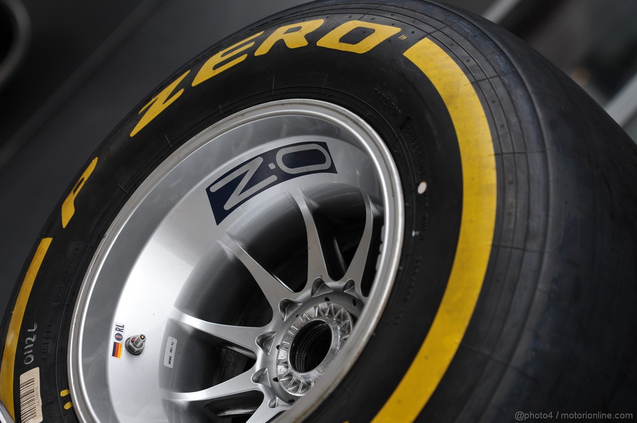 GP GERMANIA, 19.07.2012 - Pirelli Tyres