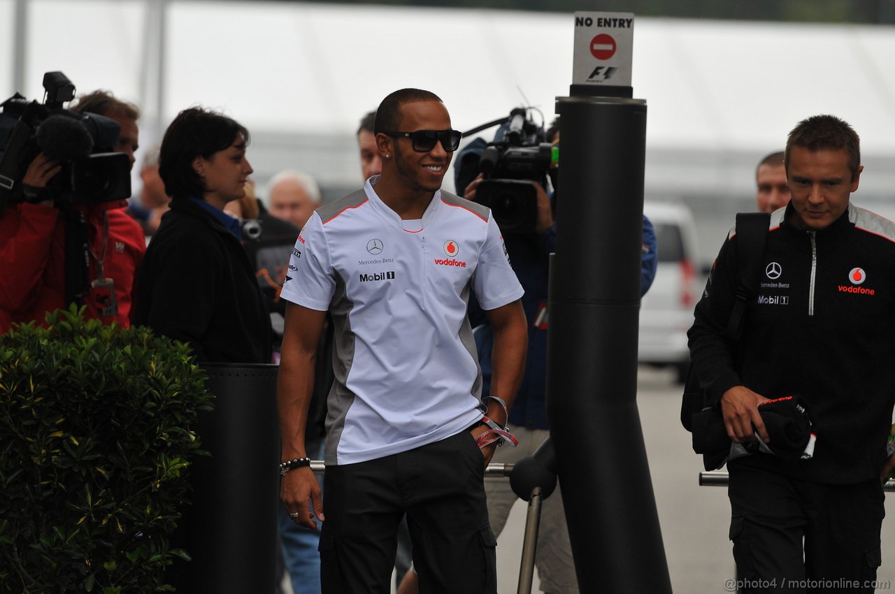 GP GERMANIA, 19.07.2012 - Lewis Hamilton (GBR) McLaren Mercedes MP4-27
