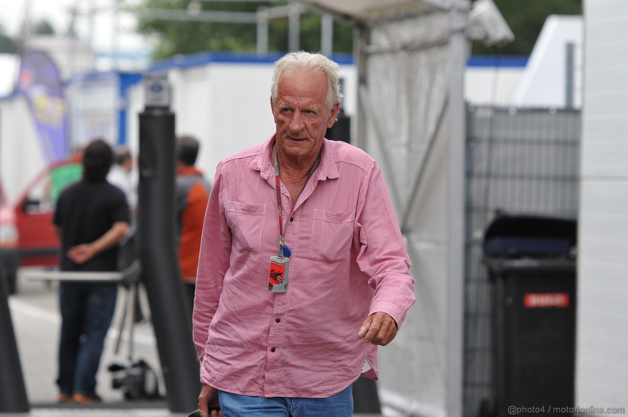 GP GERMANIA, 19.07.2012 -  John Button (GBR) father of Jenson Button (GBR)