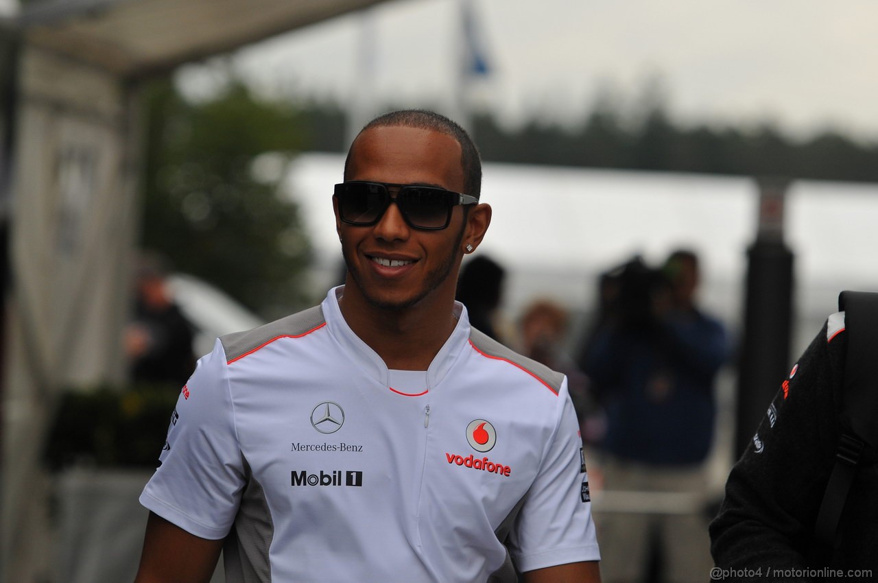 GP GERMANIA, 19.07.2012 - Lewis Hamilton (GBR) McLaren Mercedes MP4-27
