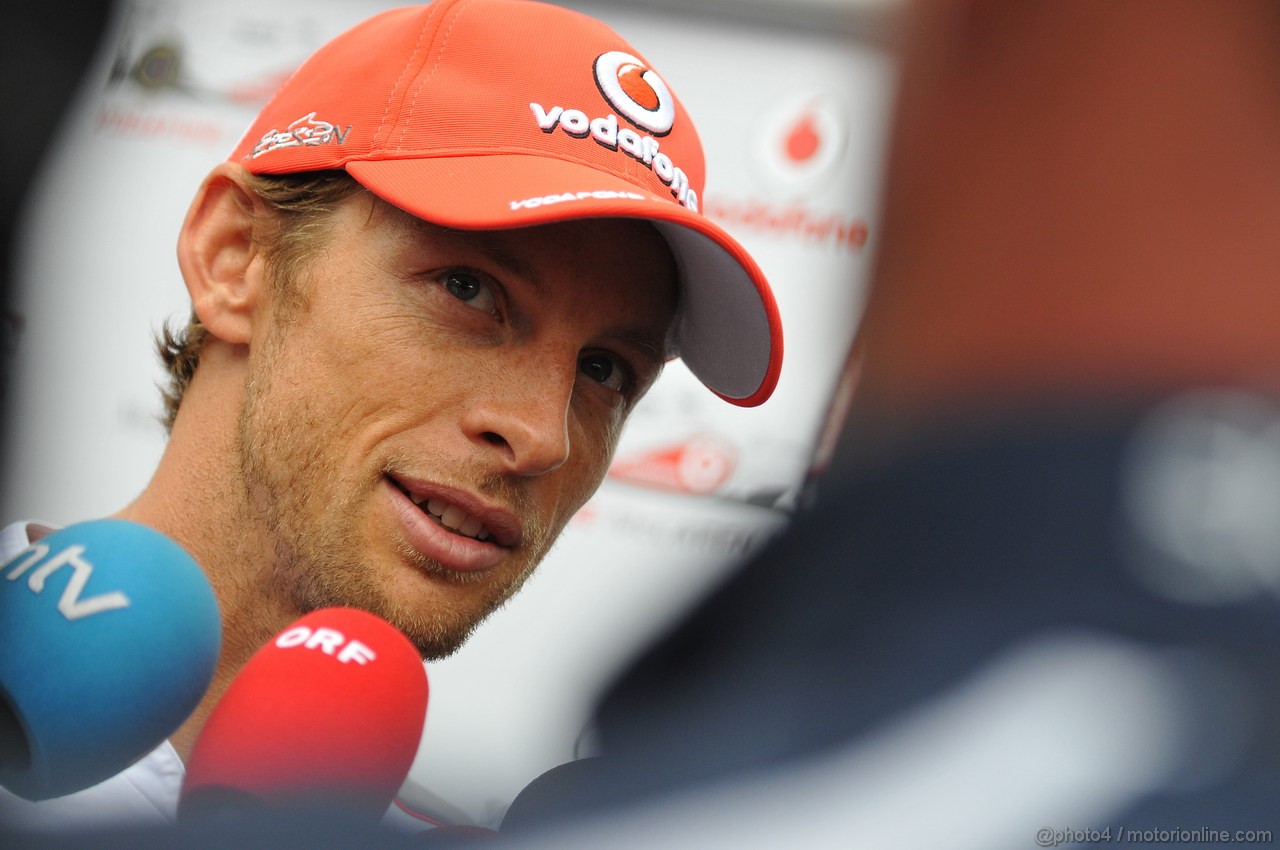 GP GERMANIA, 19.07.2012 -Jenson Button (GBR) McLaren Mercedes MP4-27