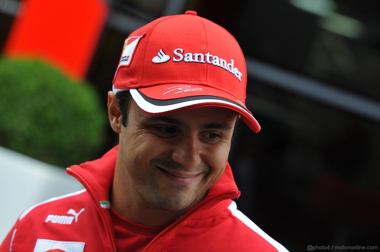 GP GERMANIA, 19.07.2012 - Felipe Massa (BRA) Ferrari F2012